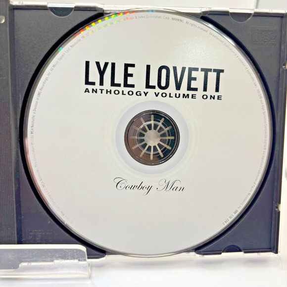 Lyle Lovett : Anthology Volume One: COWBOY MAN CD (2001) - Picture 4 of 5